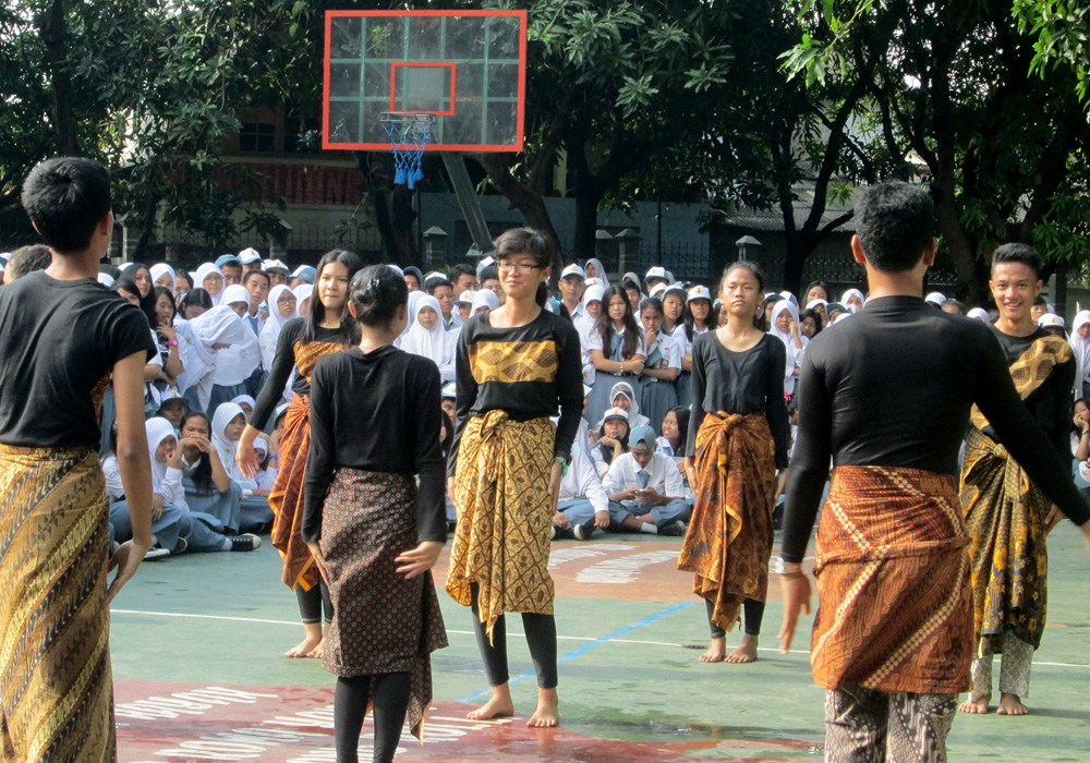 bulan bahasa di SMA Negeri 110